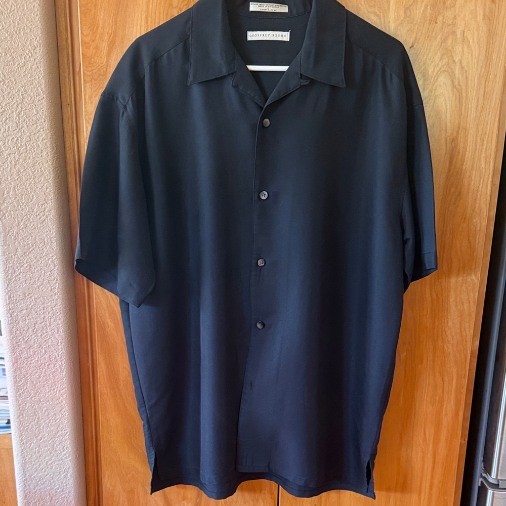 Louis Raphael black Casual Button Down Shirt